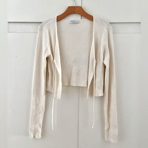 Arizona Jean Co Cropped Cardigan